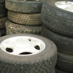 アルミ付きタイヤ