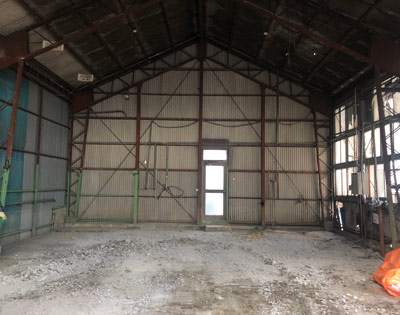 内装・設備撤去完了