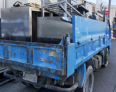 スクラップ搬出