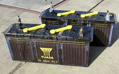 産業用バッテリーの写真１