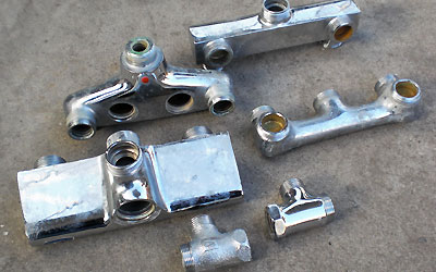 メッキ加工はバルブ砲金として取り扱います。